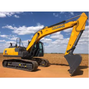 Aluguel de Escavadeira Hidráulica XCMG XE225BR – Força e Tecnologia para Escavações