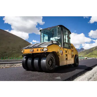 Aluguel de Rolo Compactador CAT CW 34 – Máxima Eficiência na Compactação de Asfalto e Solos